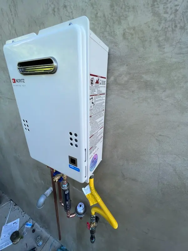 Tankless water heater installation for Addis homes